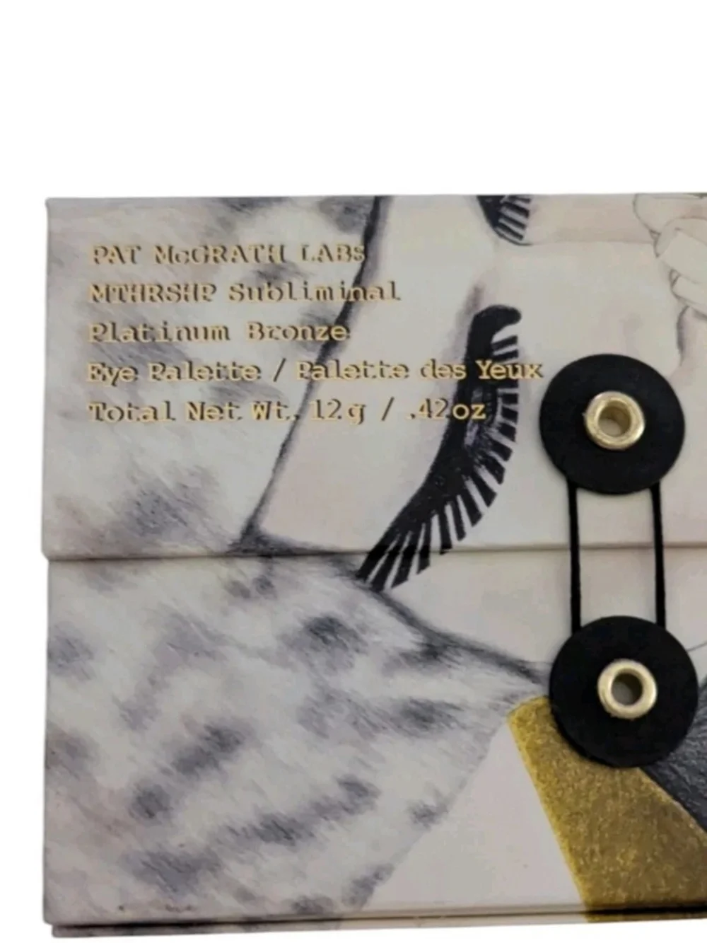 Pat Mcgrath Labs Mthrshp Subliminal Platinum Bronze Eye Palette Eyeshadow